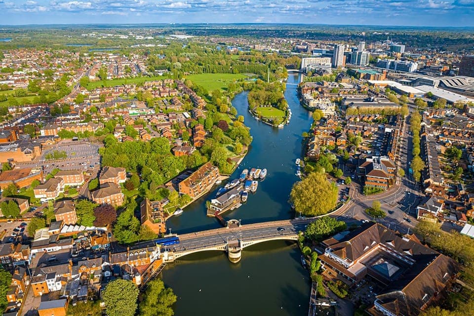 Natural landscape, River view