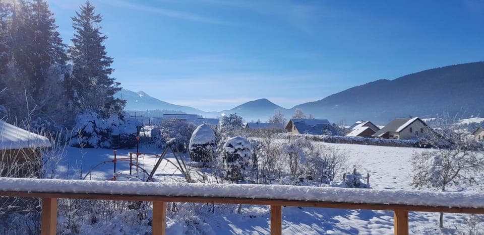 Winter, Mountain view