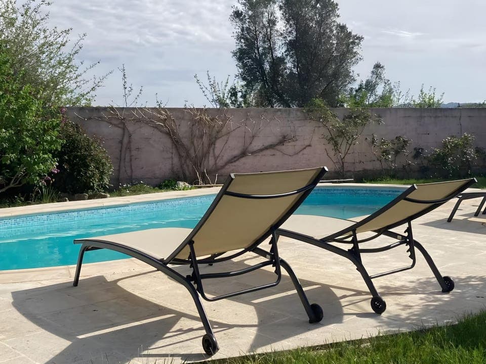 Property building, Living room, Swimming pool