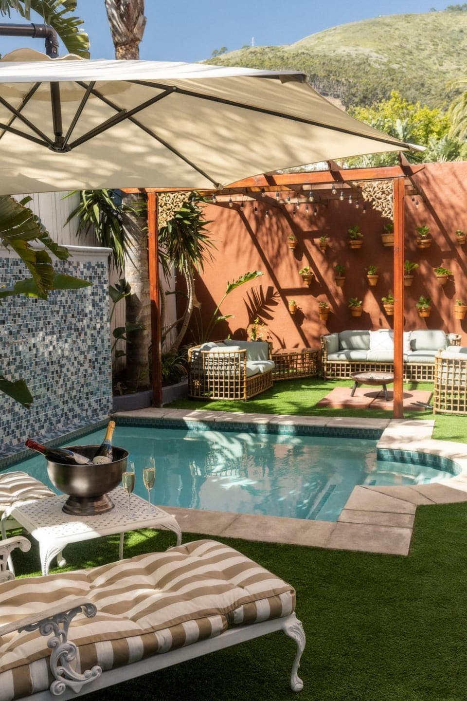 Garden, Garden view, Swimming pool