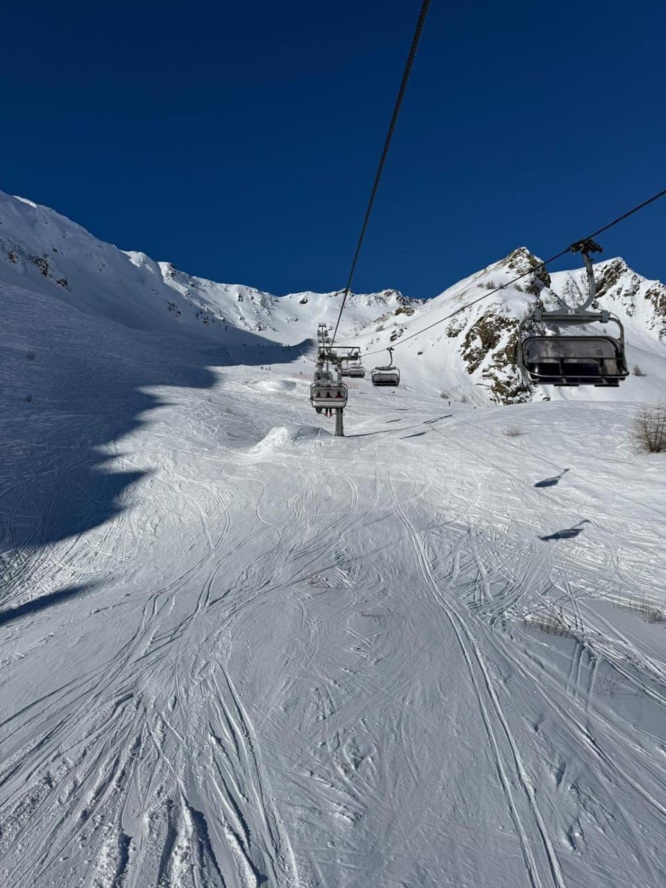 Natural landscape, Winter, Mountain view