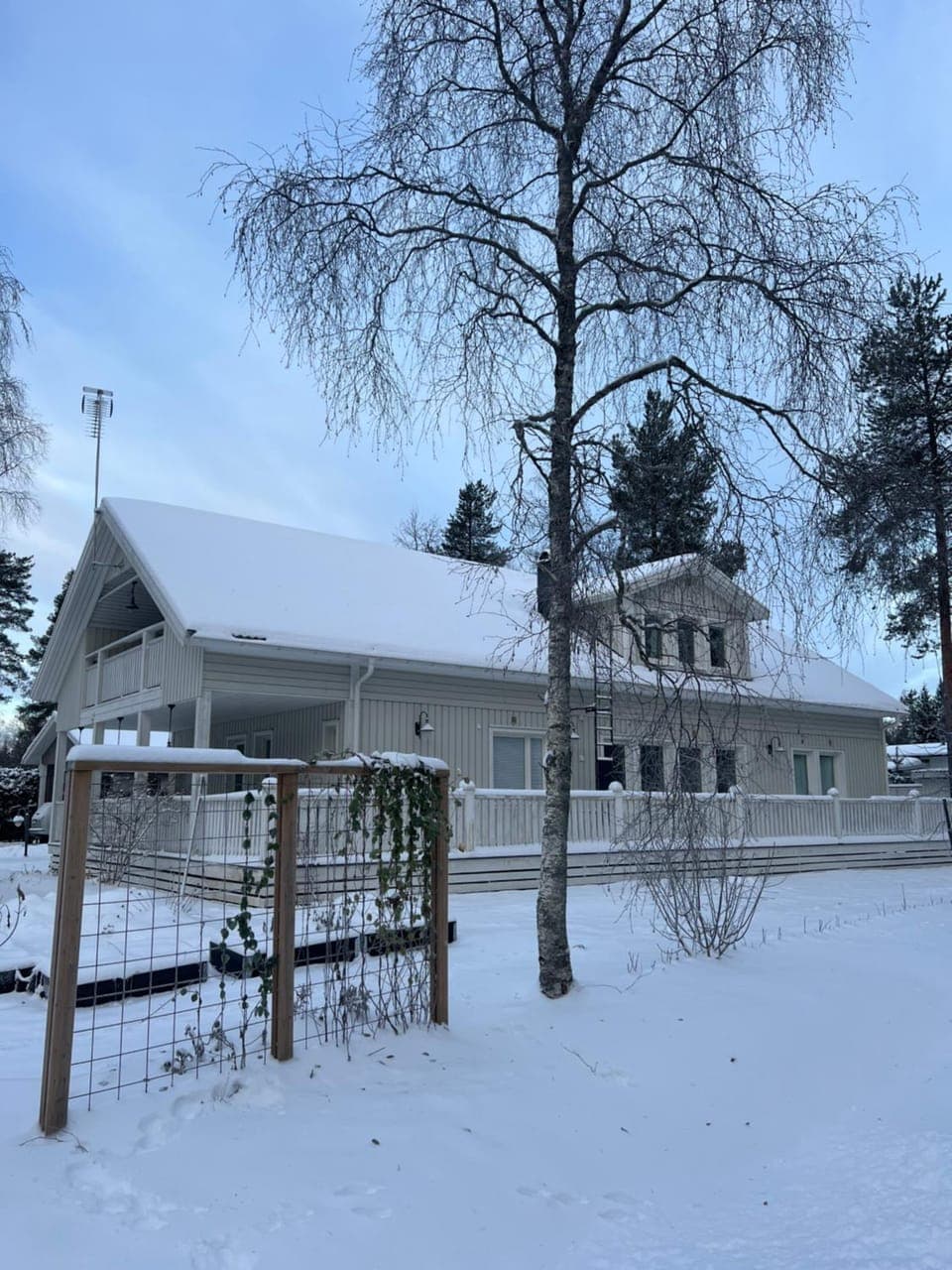 Property building, Winter