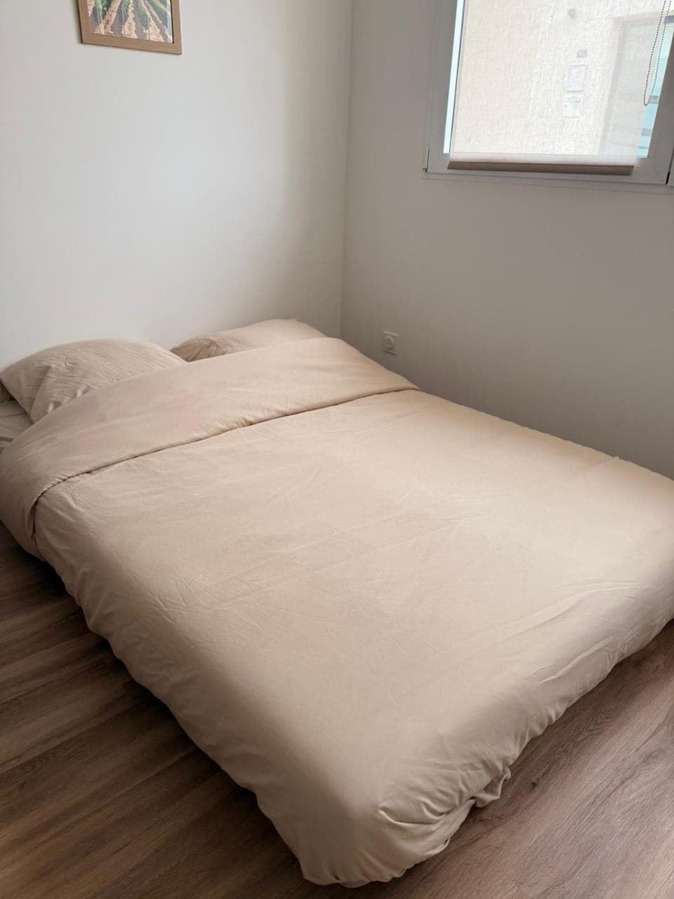 Bed, heating, internet, air conditioner