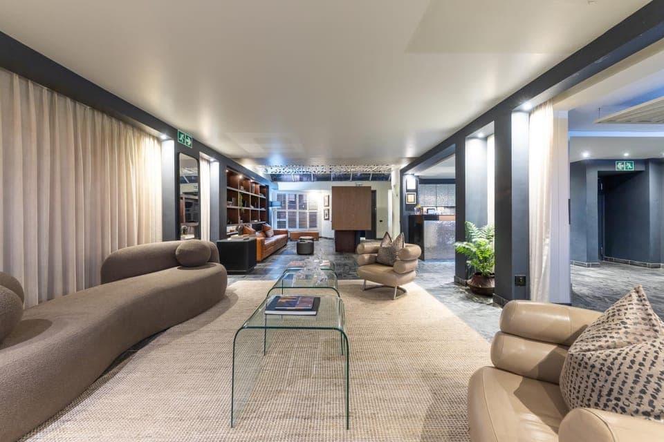 Property building, Living room, Seating area