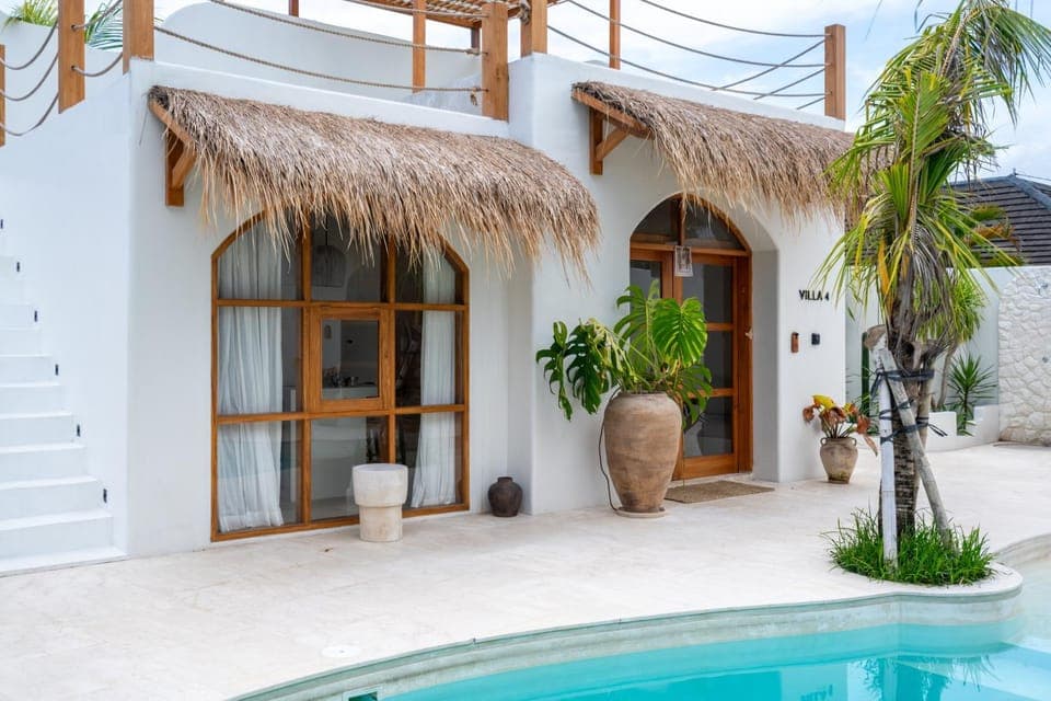 Property building, Patio, Day, Pool view