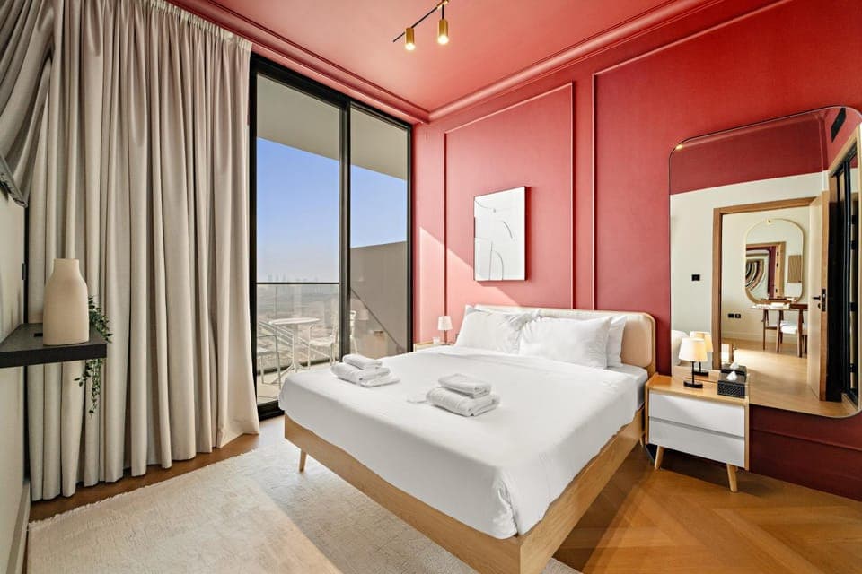 Bed, View (from property/room), Photo of the whole room, Bedroom