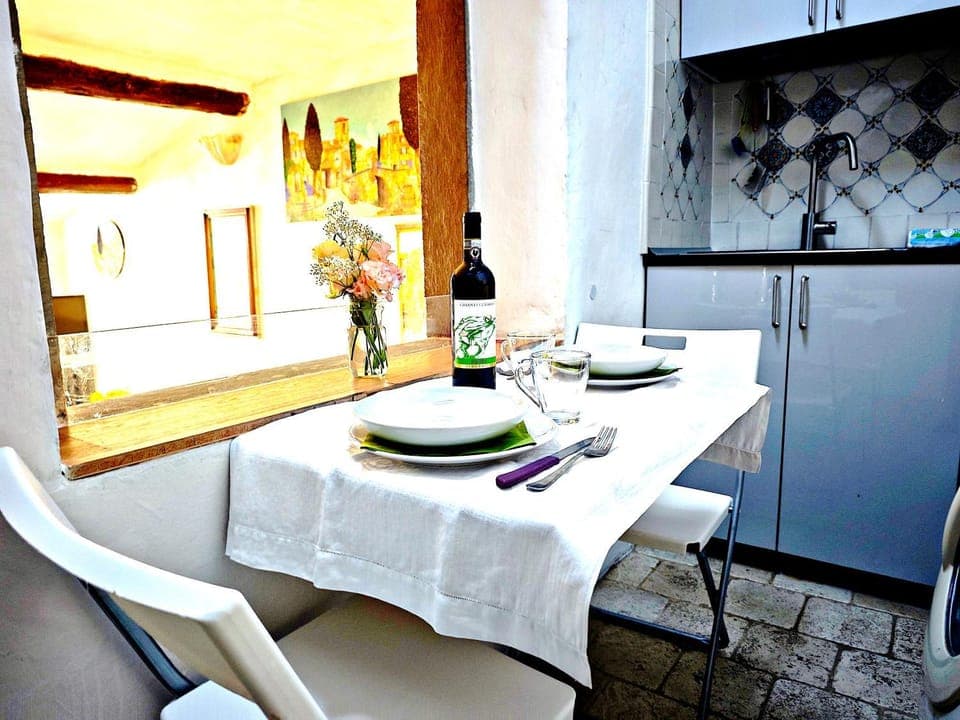 Kitchen or kitchenette, Dining area, Breakfast