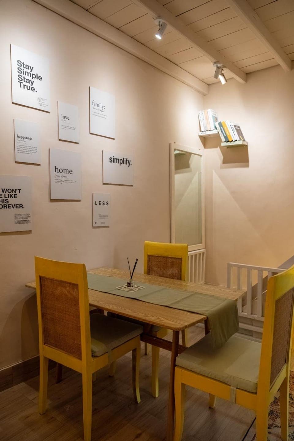 Dining area