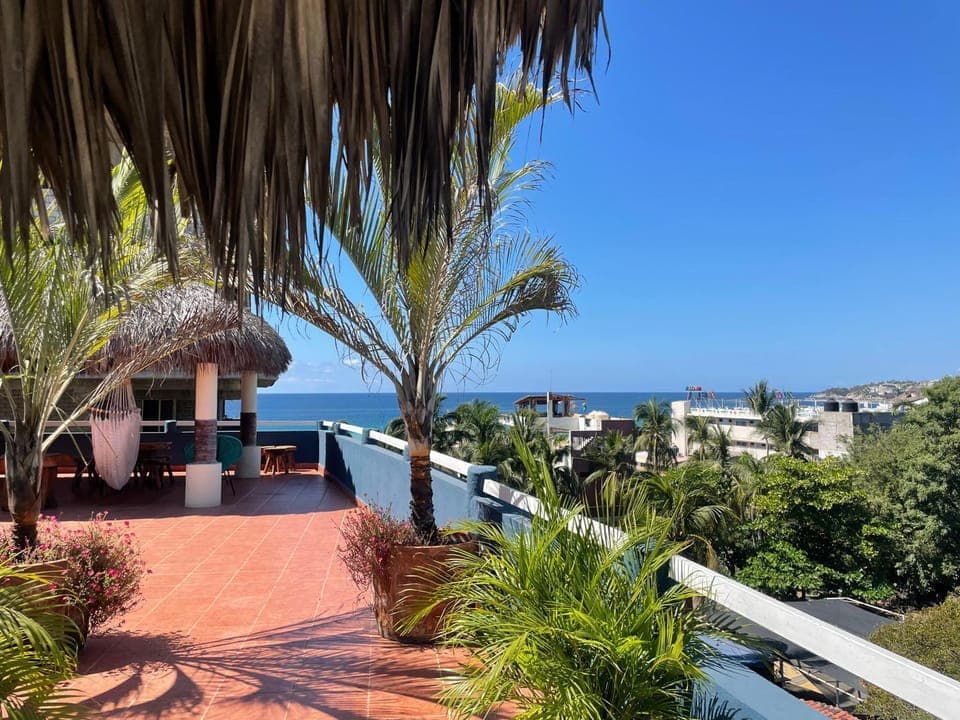Natural landscape, View (from property/room), Balcony/Terrace, Sea view