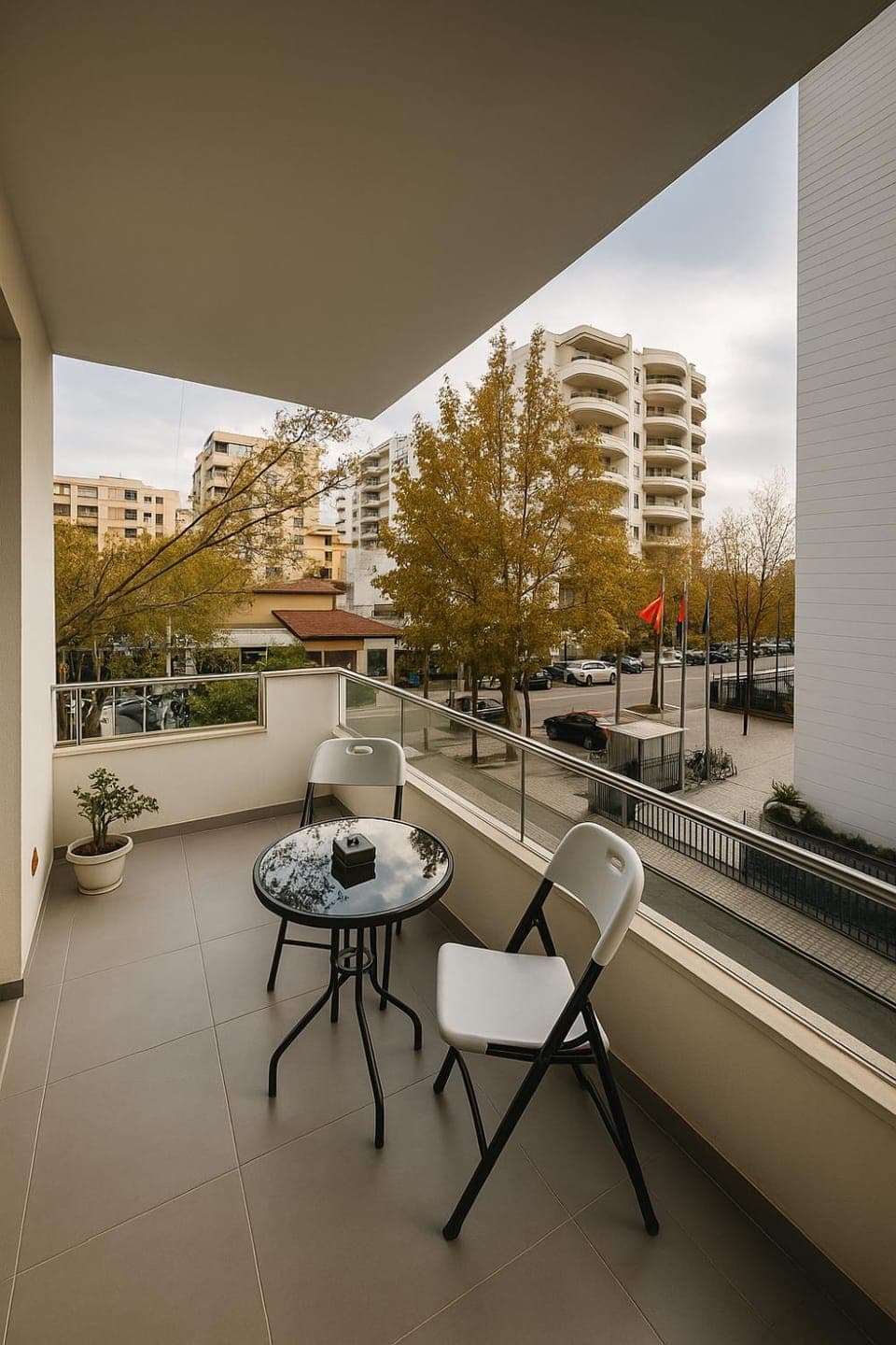 View (from property/room), Balcony/Terrace, Seating area
