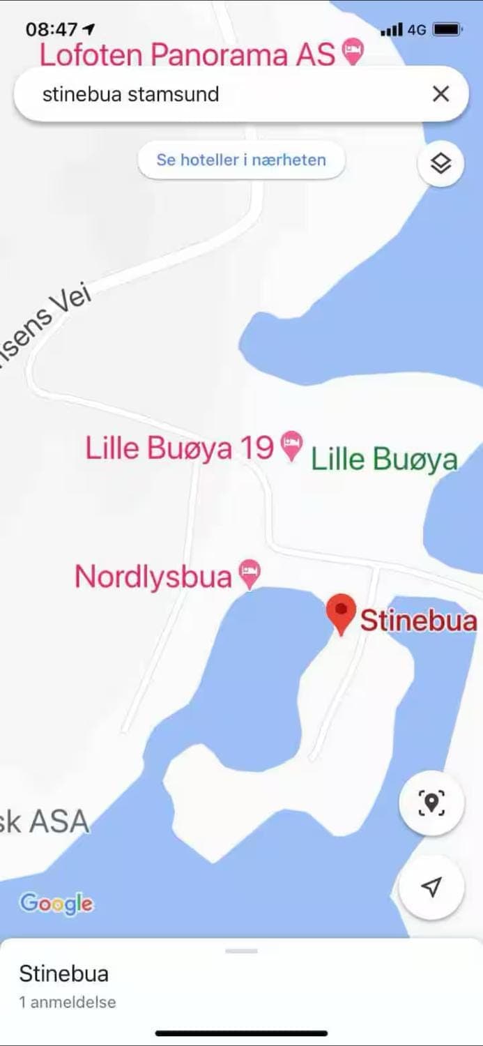 Stinebua Apartment in Lofoten
