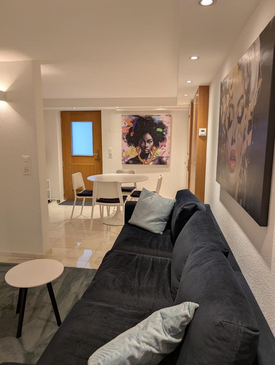 Living room, Dining area