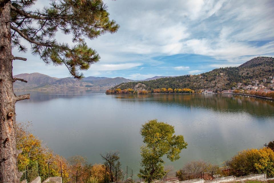 Natural landscape, Lake view