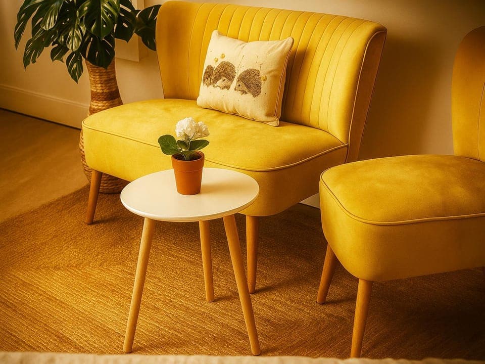 Decorative detail, Seating area