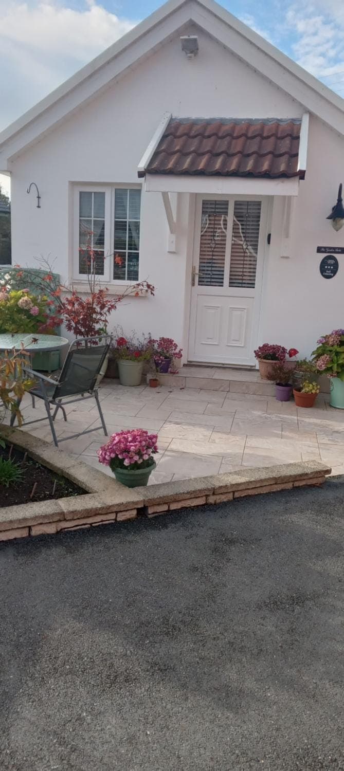 Property building, Garden view