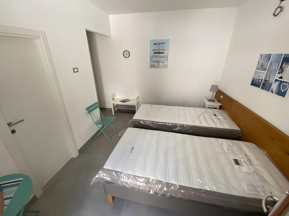 Property building, Living room, Bedroom