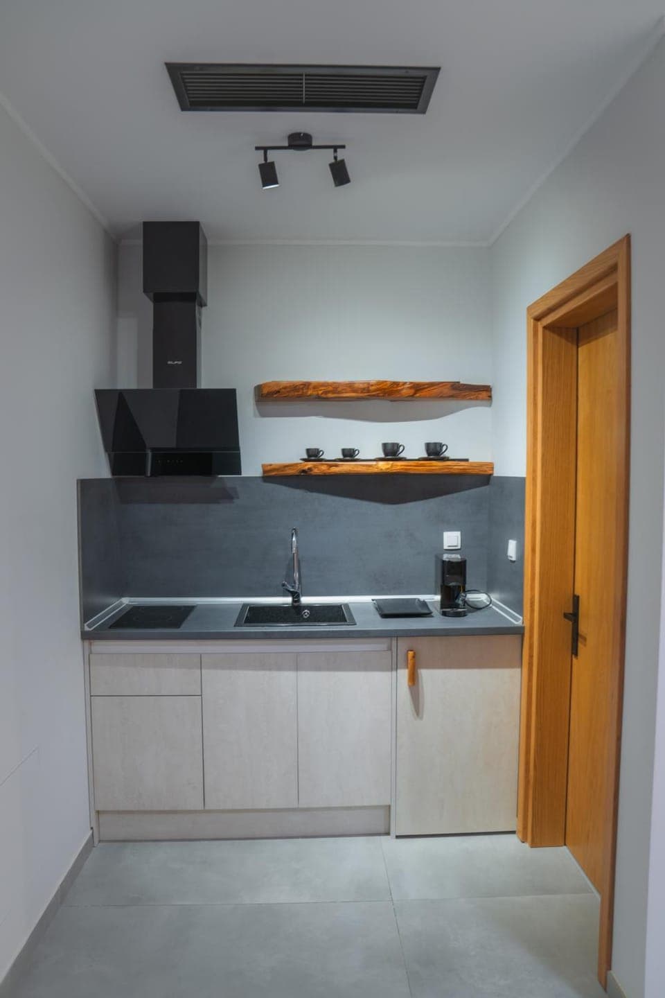 Kitchen or kitchenette, kitchen