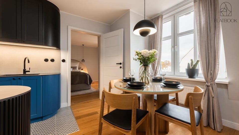 Bed, Kitchen or kitchenette, Living room, Photo of the whole room, Dining area, Bedroom