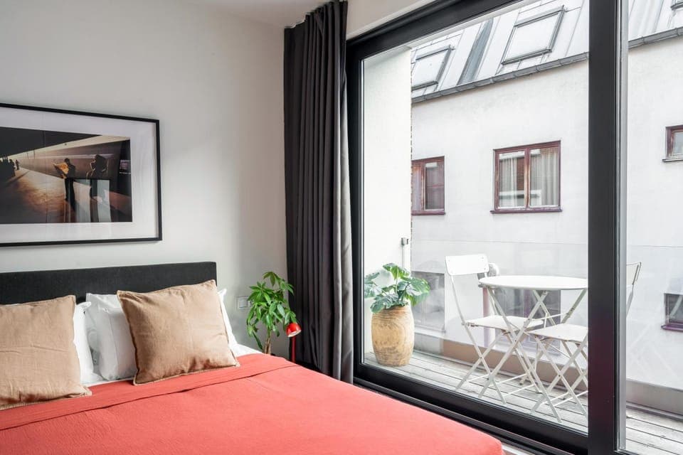 Bed, Balcony/Terrace, Bedroom