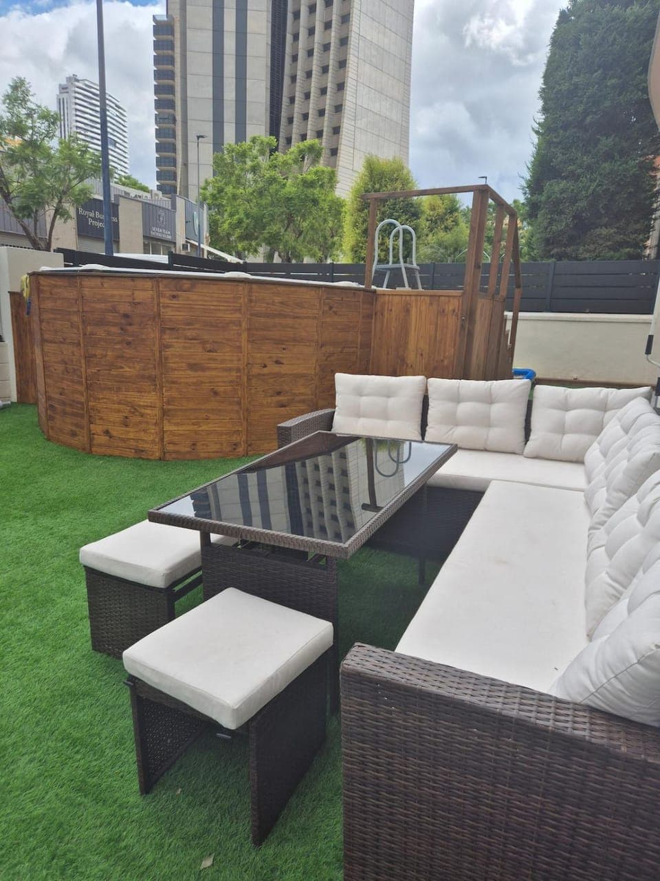 Garden, Balcony/Terrace, Garden view, Swimming pool