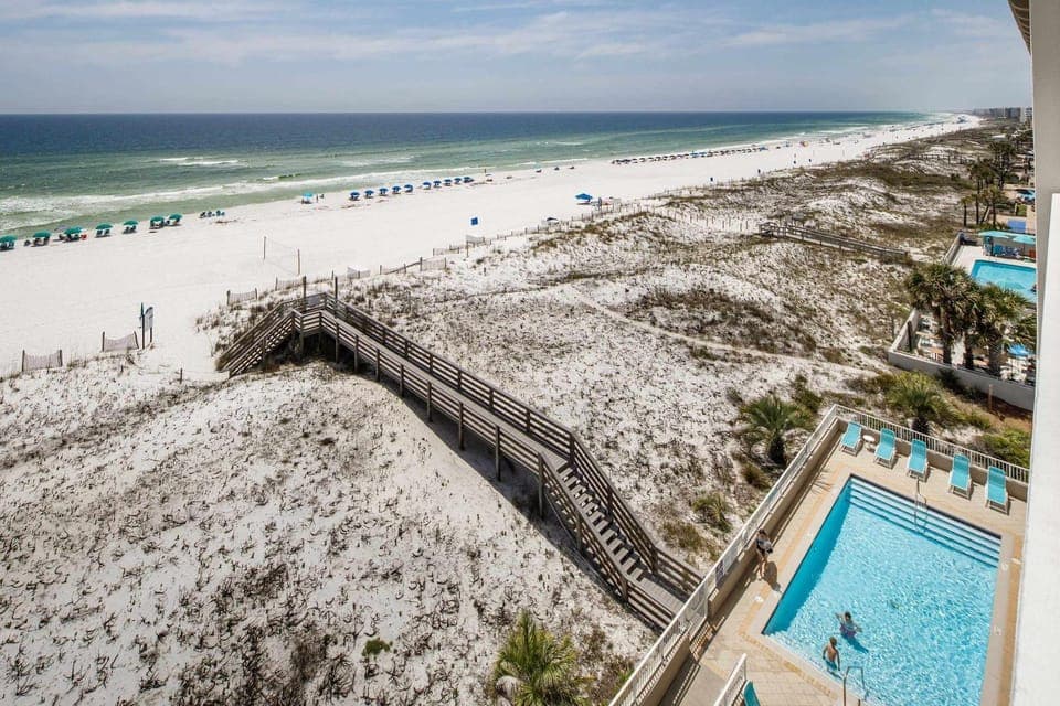 Gulf Dunes 613 Gulf front condo House in Okaloosa Island