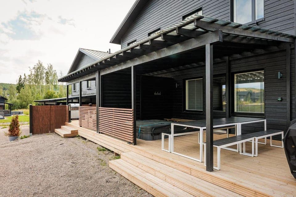 Property building, Patio