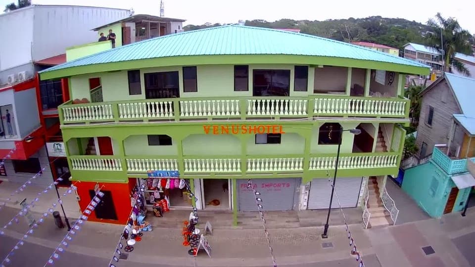 Property building, Facade/entrance, Property logo or sign, Bird's eye view, View (from property/room)