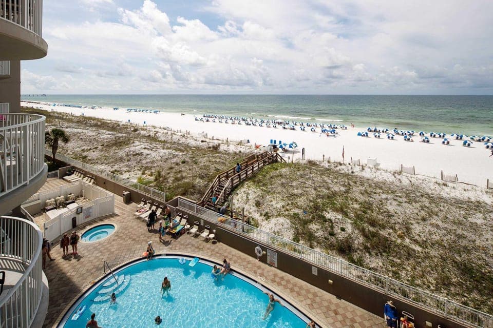 Island Princess 509 Gulf front condo House in Okaloosa Island