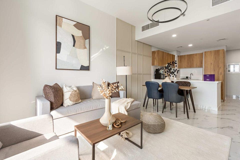 Living room, Dining area