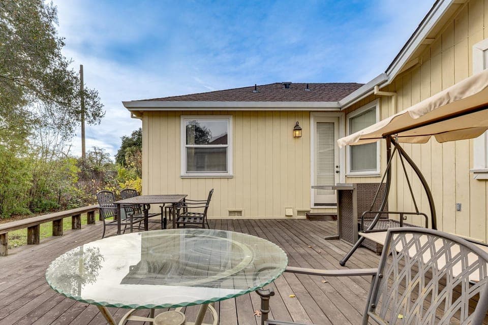 Extended Wine Country Stay! Cozy Home in Sonoma House in Boyes Hot Springs