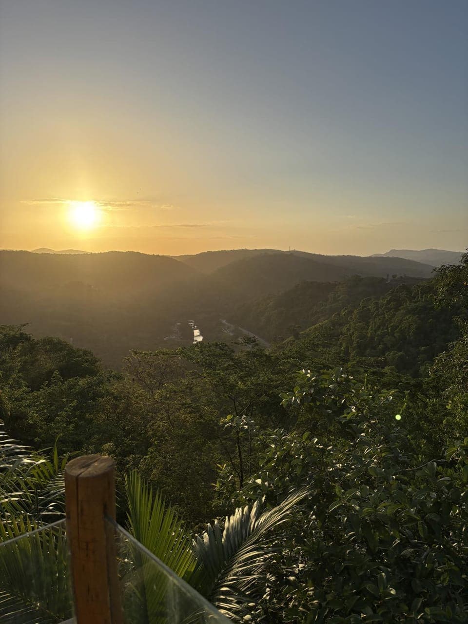 Natural landscape, Mountain view, Sunset