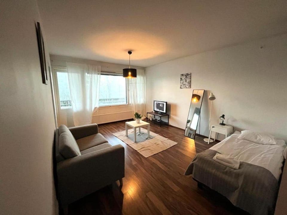 Bed, TV and multimedia, Living room