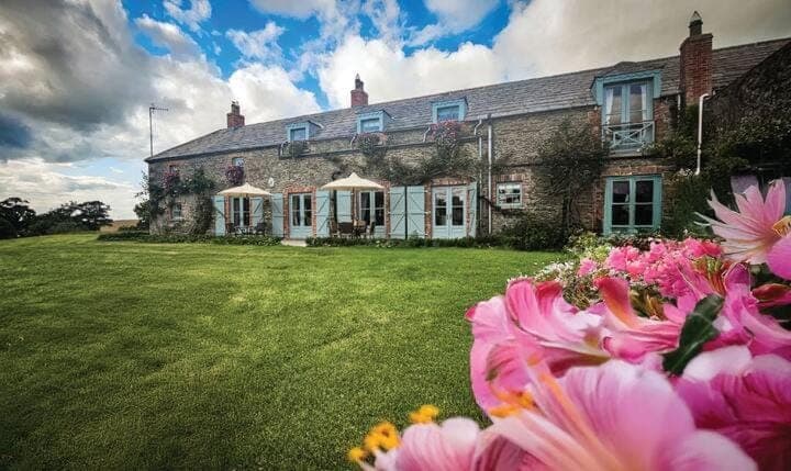 Property building, Garden view