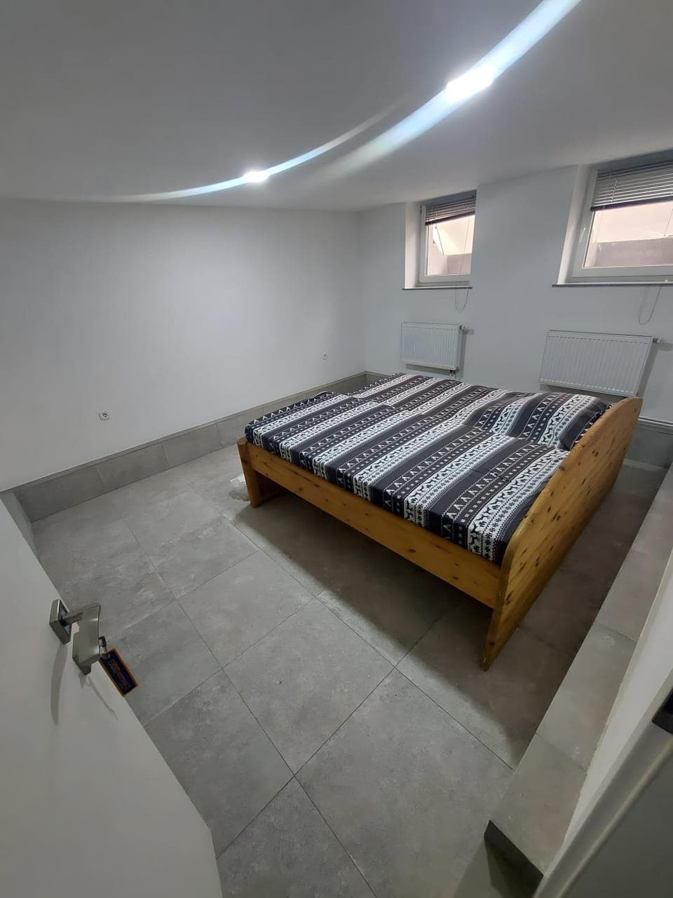 Property building, Living room, Bedroom