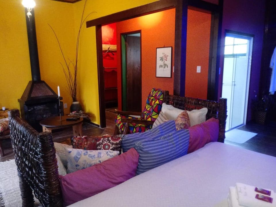 Bathroom, Living room