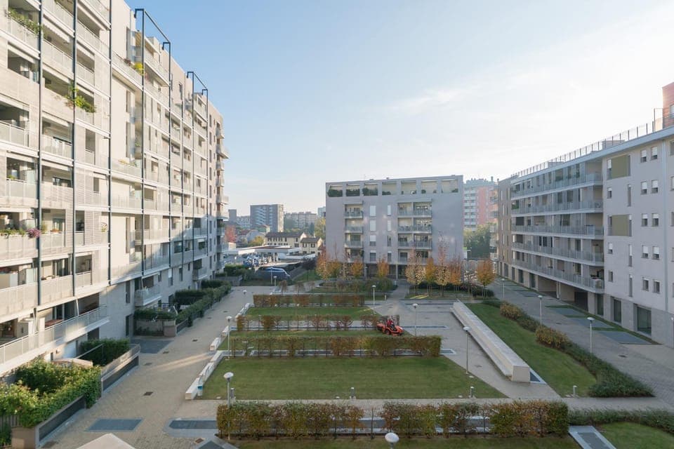 Property building, Garden, City view