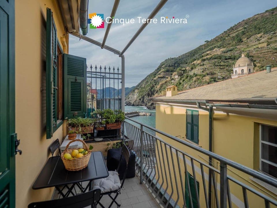 View (from property/room), Balcony/Terrace, Sea view