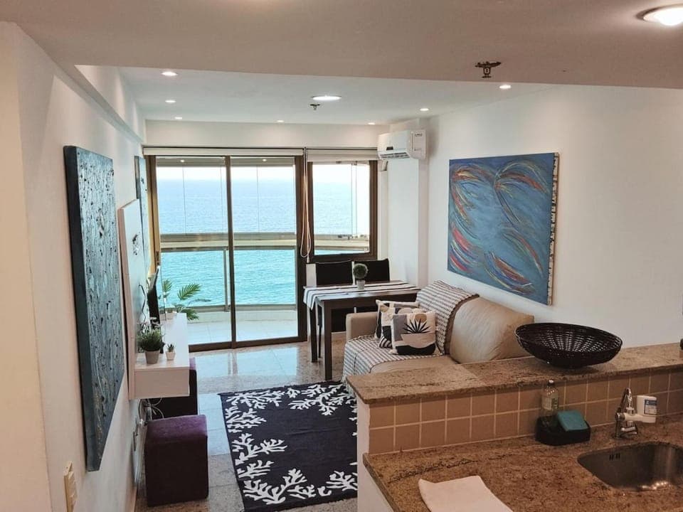 Lindo Flat Frente Mar c/ Piscina e Sauna - BRP905 Apartment in Rio de Janeiro