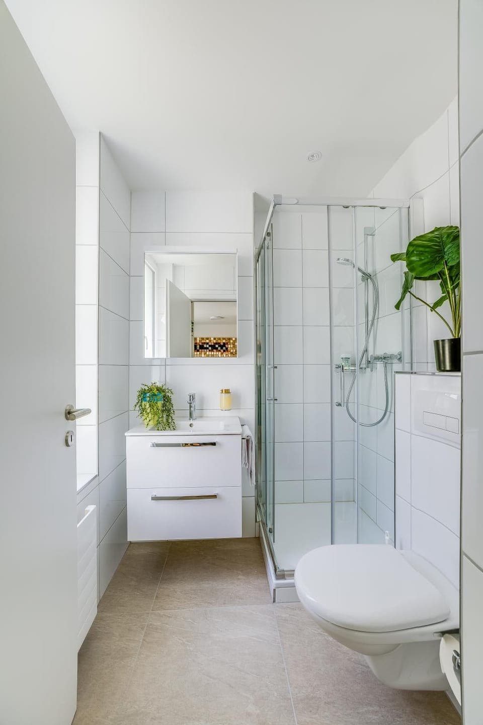 Shower, Bathroom, Bath, towels