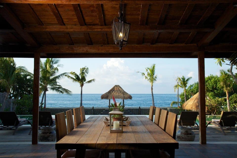 Patio, Sea view
