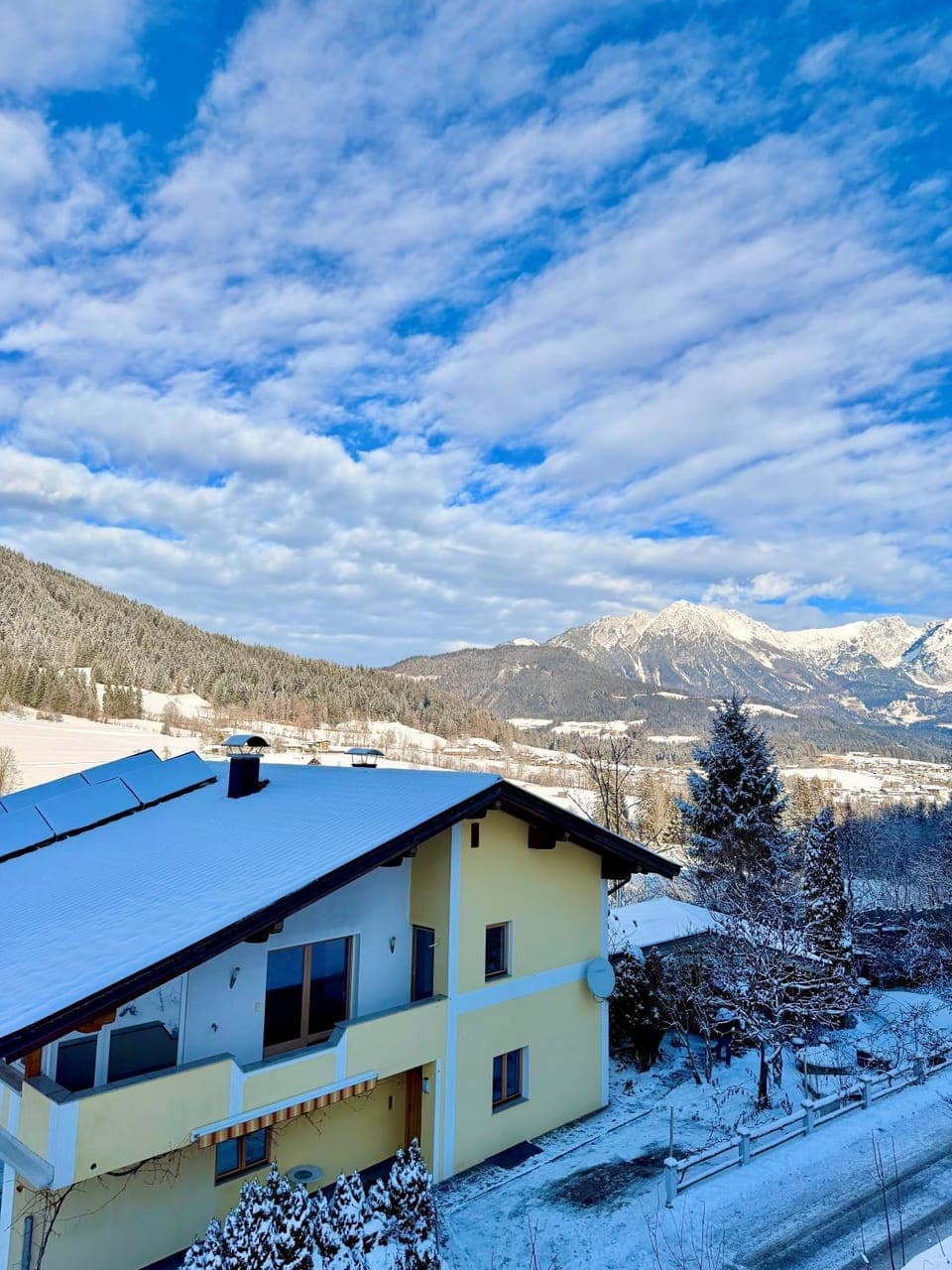 Property building, Winter