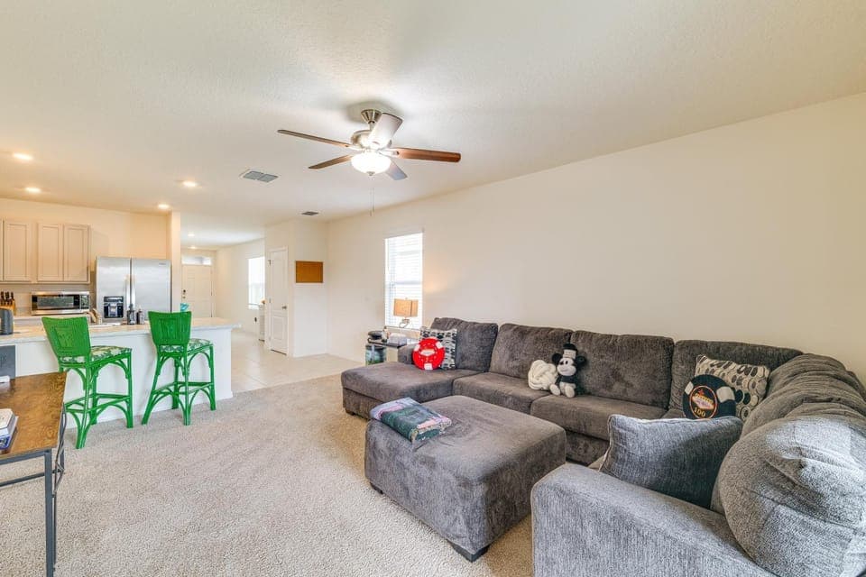 Orlando Theme Park Basecamp: Family Home w/ Patio House in Haines City