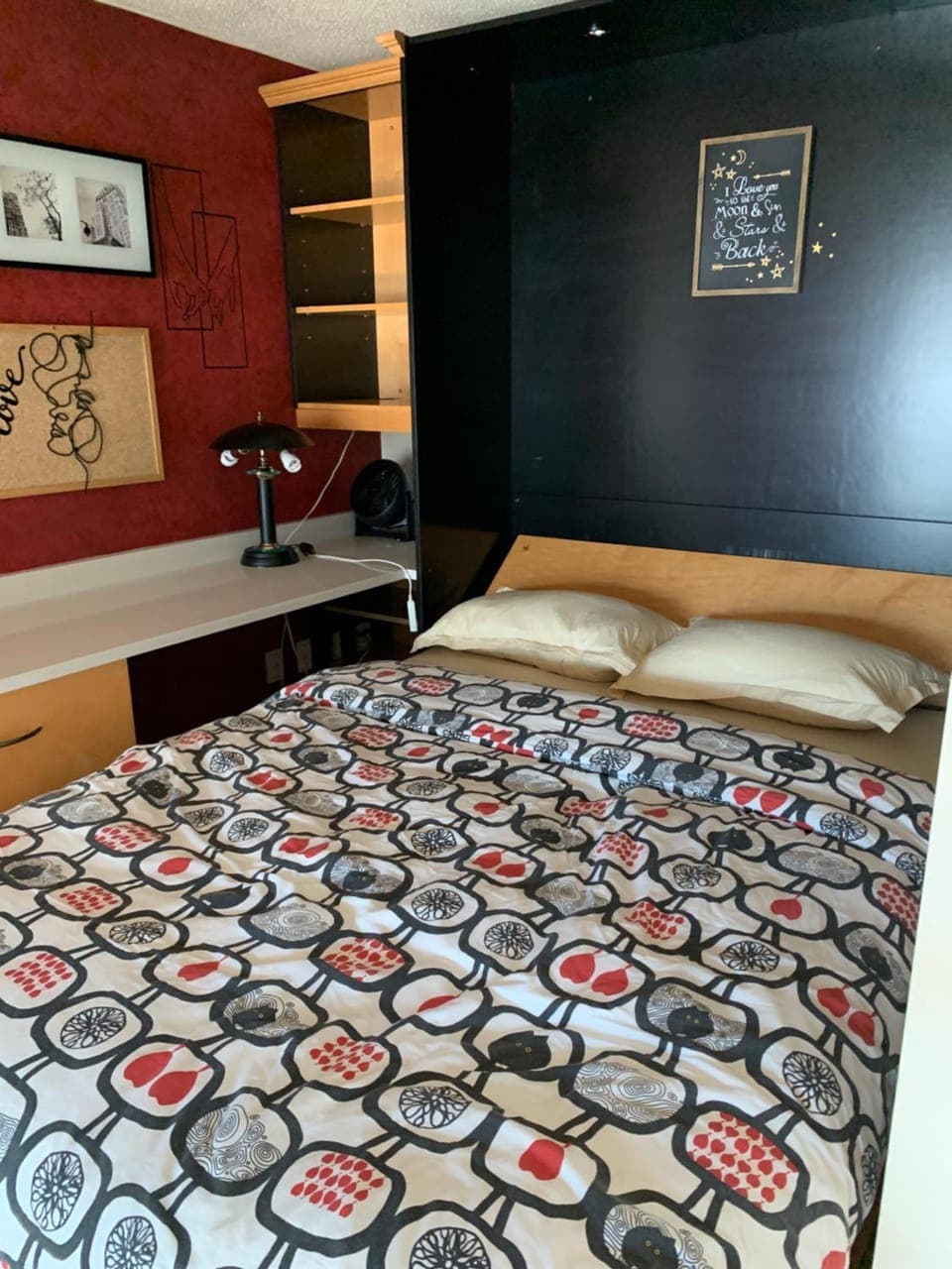 Bed, Bedroom