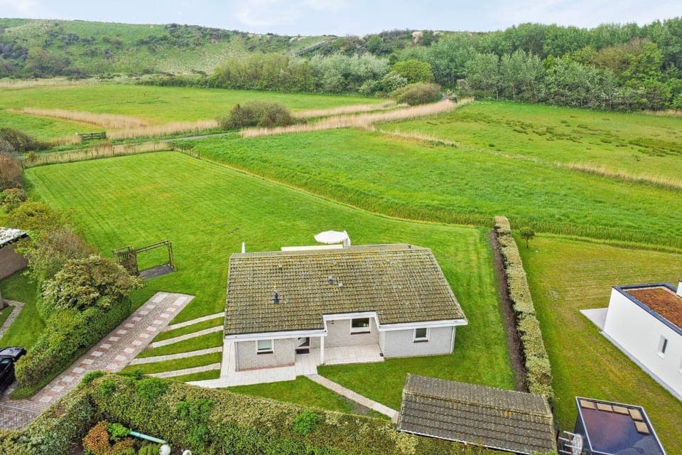 Property building, Natural landscape, Bird's eye view