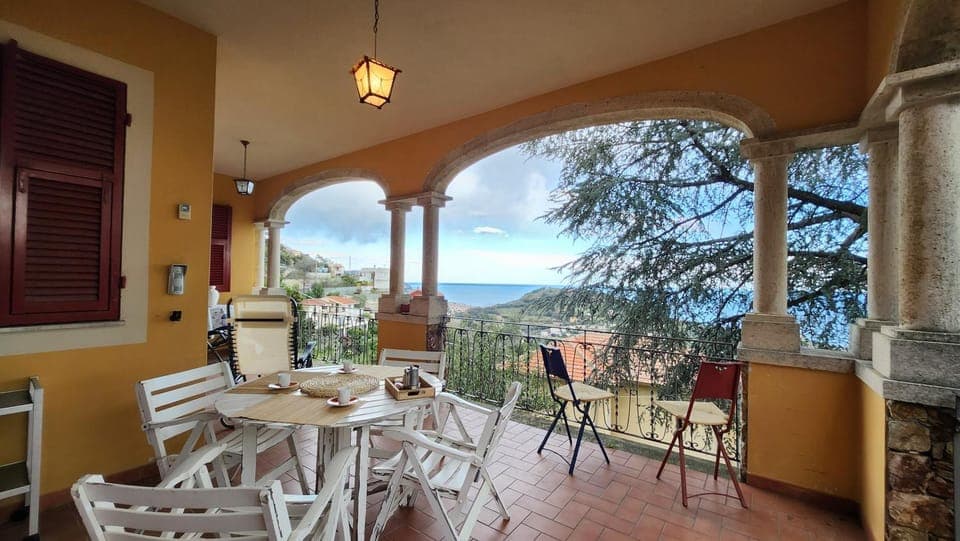 Patio, Balcony/Terrace, Dining area, Sea view