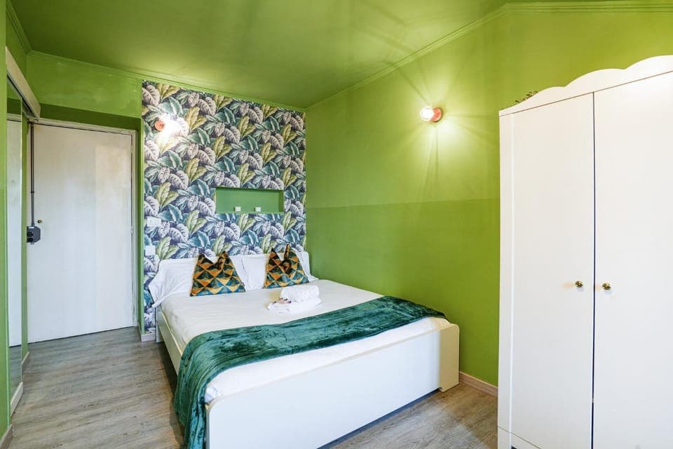 Bed, Photo of the whole room, Bedroom, wardrobe