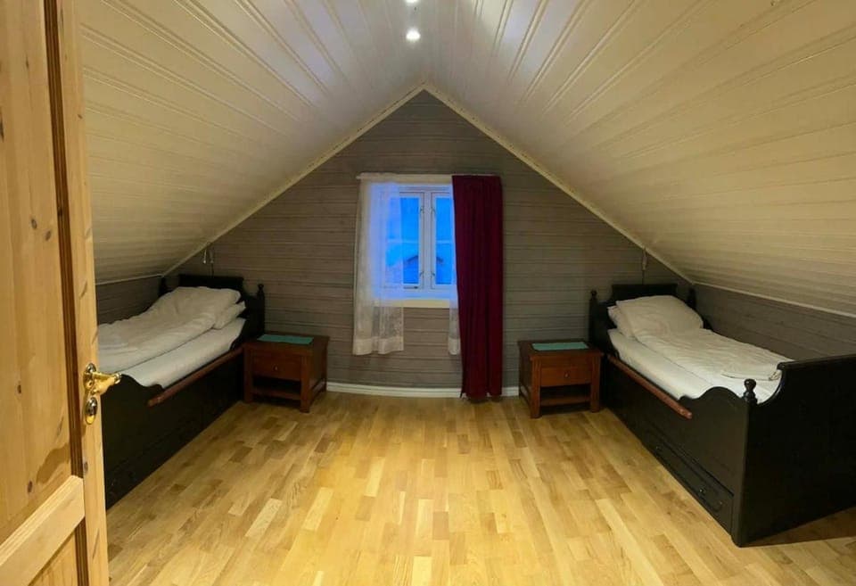 The house in Vika House in Nordland, Norway