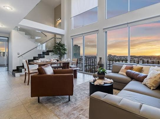 Natural landscape, Living room