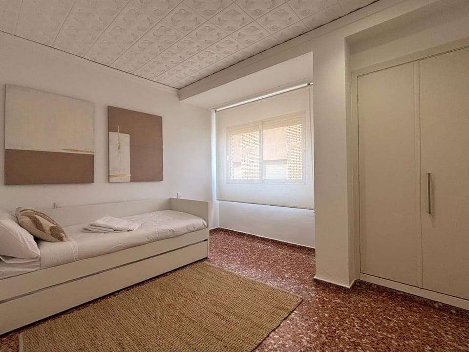 Bed, Photo of the whole room, Bedroom, towels, wardrobe