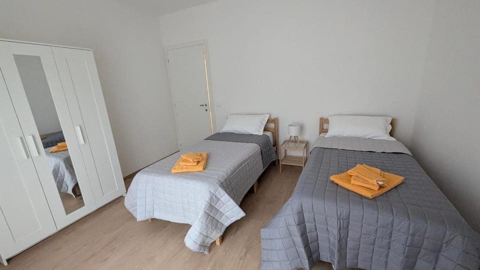 Property building, Living room, Bedroom